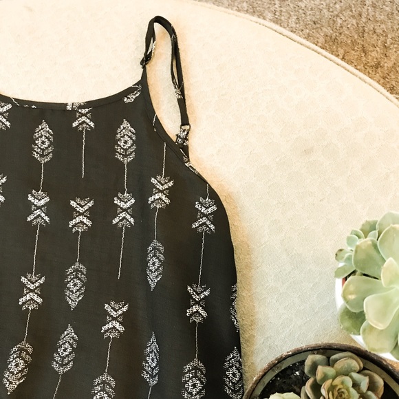 Black trapeze dress - Picture 2 of 5